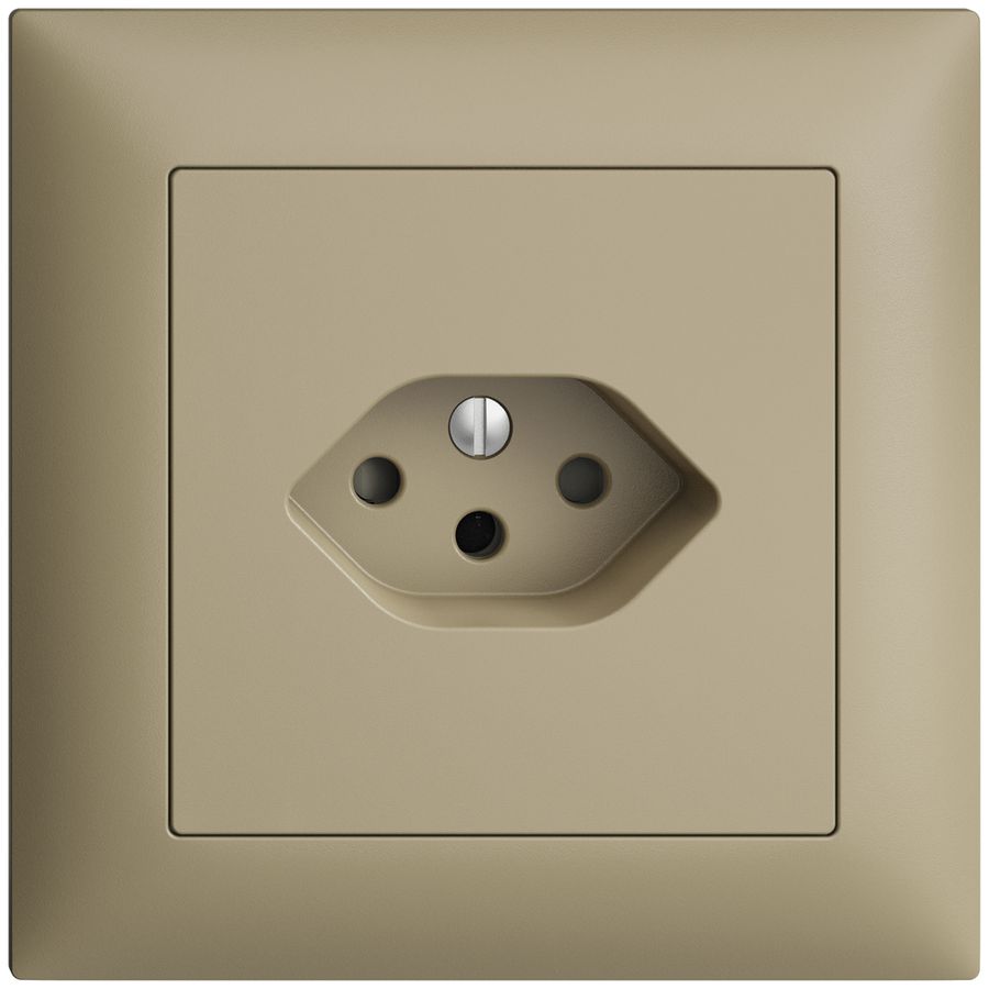 UP-Steckdose EDIZIOdue T13 sand