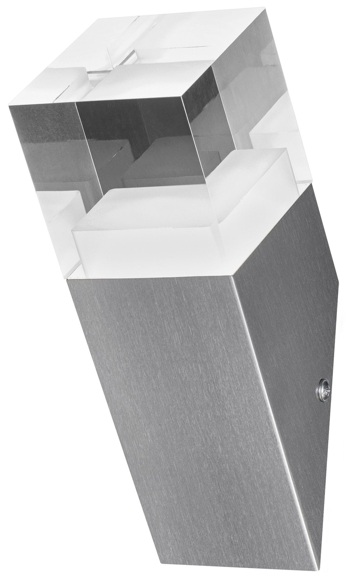 Applique LED LDV ENDURA STYLE CRYSTAL TORCH 4.5W 400lm 3000K acier affiné