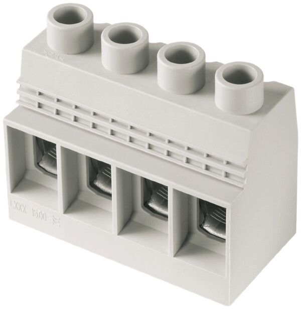 Leiterplattenklemme Weidmüller LXXX 4L Lötstift 4.5mm grau