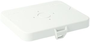 Couvercle de Boîtier AGRO, avec entrée centrale enfonçable, gris