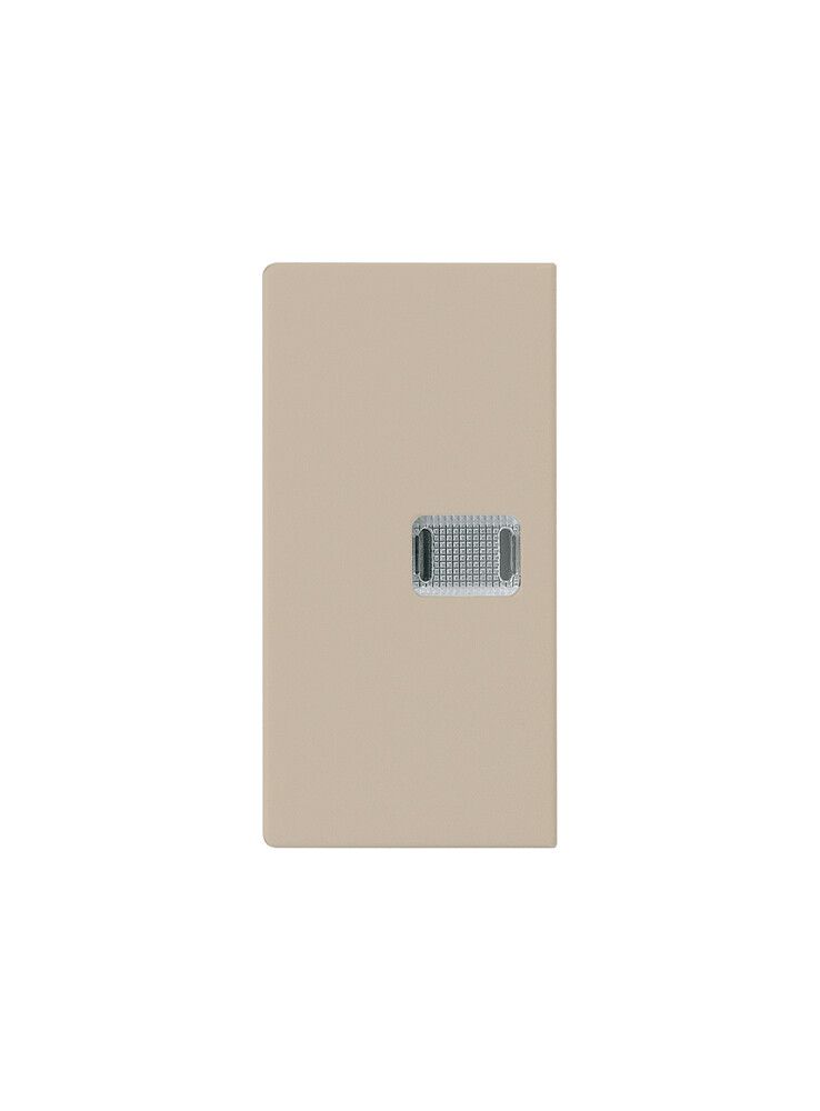Doppel-Druckknopf kallysto beige für 1 Linse