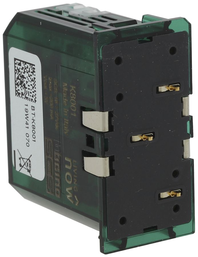 Anschlussmodul Living Now MyHOME für Bus-Rahmen 1 Modul