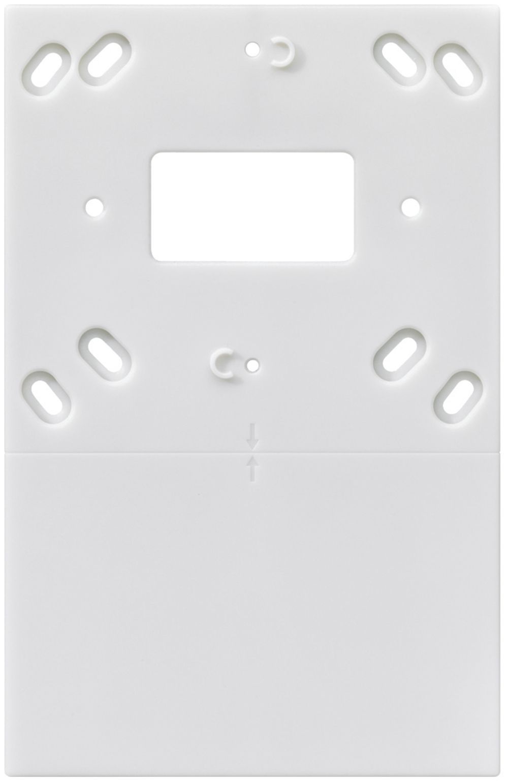 Installationsplatte Hager für UP-Doppeldose, für Türsprechanlage