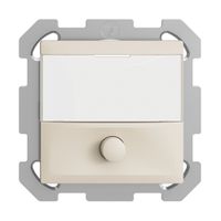 UP-Taster mit Namensschild EDIZIOdue crema