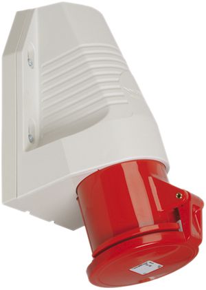 Prise murale AP CEEtyp 4L 63A IP44, 6h