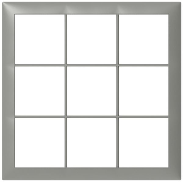 Telaio di copertura SIDUS 3×3 grigio chiaro