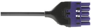 Anschlussleitung Woertz, Buchse 5L C1, 1m, halogenfrei, freies Ende, Cca
