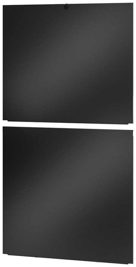 Panneau latéral Easy Rack 48UH profondeur 1200mm divisé noir 2 pièces