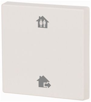 Bascule xComfort CWIZ-01/71, 1 fois, symboles de scènes, 55×55mm, blanc brillant