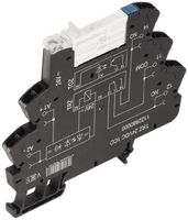 Accoppiatori relè TERMSERIES TRZ Aktor 24VDC LED verde 1Ch 250VAC 6A con.a molla