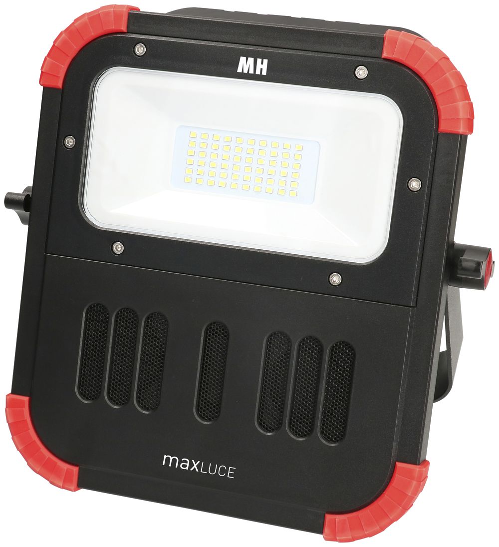 LED-Akku-Arbeitsplatzleuchte MAX HAURI FLOODLIGHT 30 BT 30W 2500lm IP54