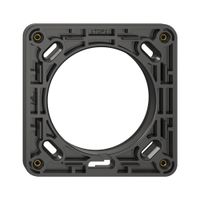 Intestazione INC Feller NEVO 1×1, per apparecchio N.CO, nero