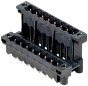 Stiftleiste Weidmüller SLDV-THR Flansch THT/THR 5.08mm 20L 180° 3.2mm schwarz