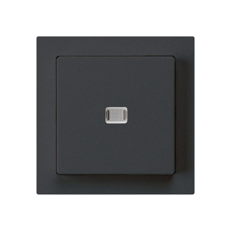 Interruttore pulsante luminoso INC kallysto 3/2P nero