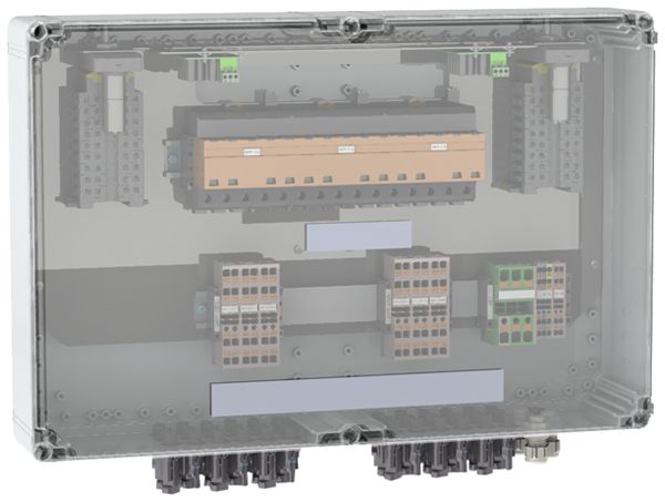 Generatoranschlusskasten WM GAK PVC DC 2I 1O 6MPP RD SPD1R WM4 1.1kV
