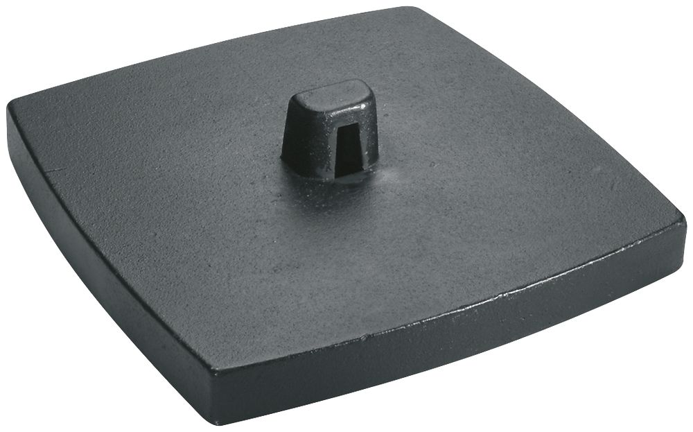 Piede per DA200 1×, nero grafite, tehalit con fissaggio flex