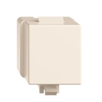 Blindabdeckung FH, für Anschlussmodule Keystone crema