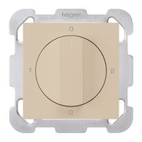 Interruttore rotativo INC kallysto 2/1L beige con manopola