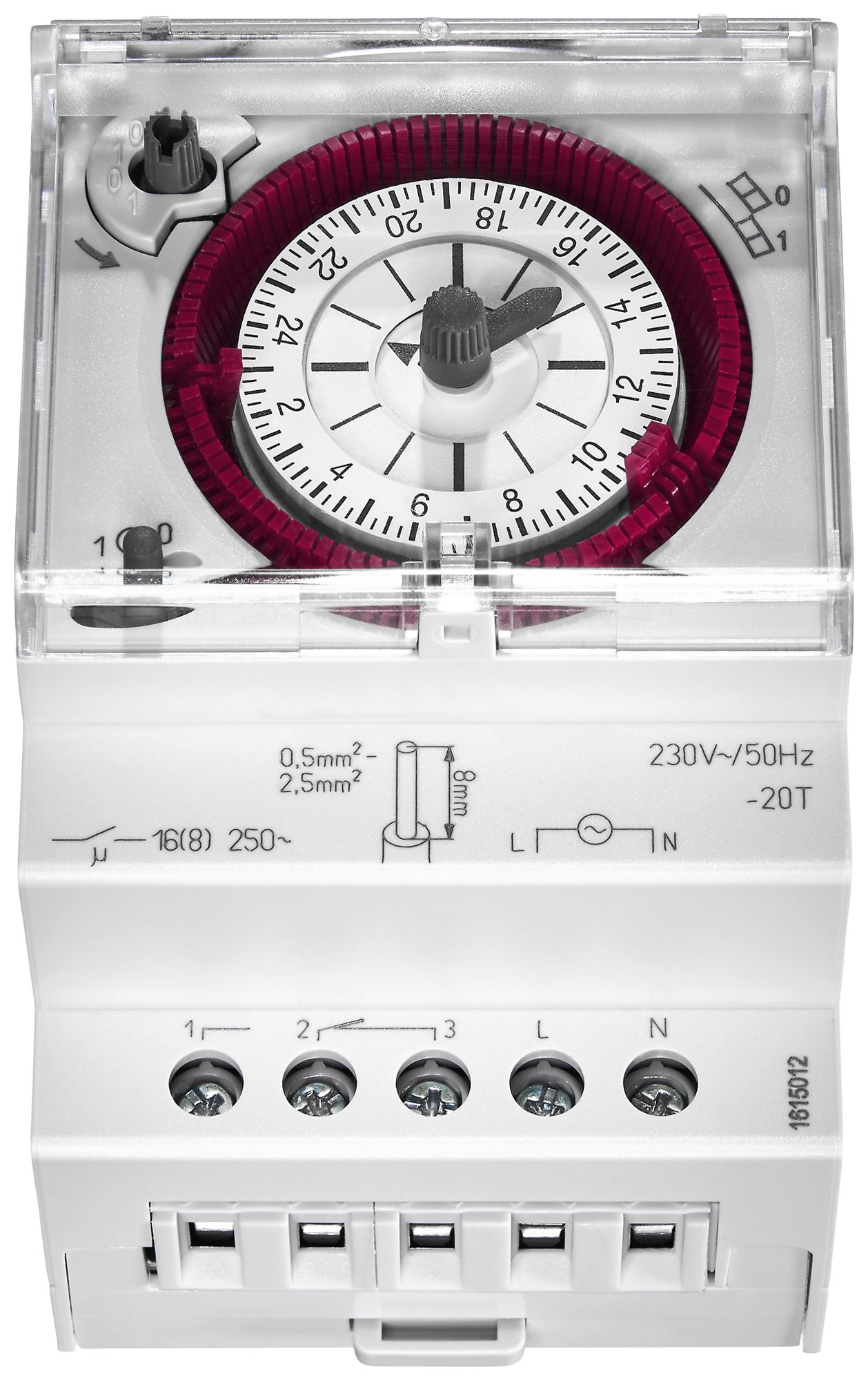 Timer AMD ELBRO talento 111 SK 1-0-Timer 230V 24h 15min 16A