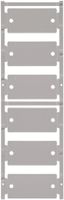 Marcatore per apparecchi Weidmüller MultiCard CC 30×60mm PA66 grigio