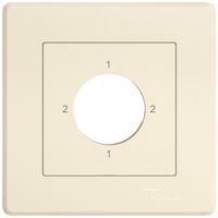 UP-Montageset EDIZIO.liv SNAPFIX® f.Drehschalter m.Schloss 2-1-2-1 cr