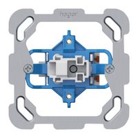 UP-Leuchtdruckschalter Hager Sch 3 LED 77×77mm