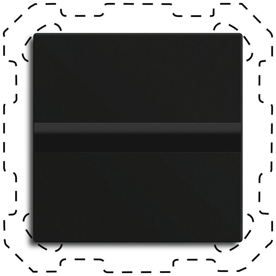 Rilevatore di movimento KNX INS MDT BWM-60016.03S 2 can 180° nero opaco