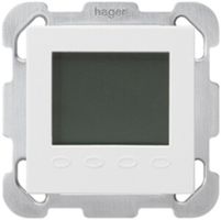 UP-Raumthermostat Hager kallysto B mit Display ultraweiss