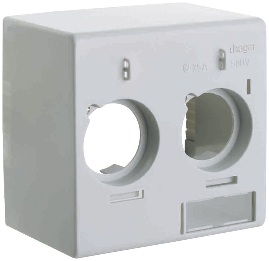 Deckel weber.uniline 2-polig 25A zu 810030536 grau