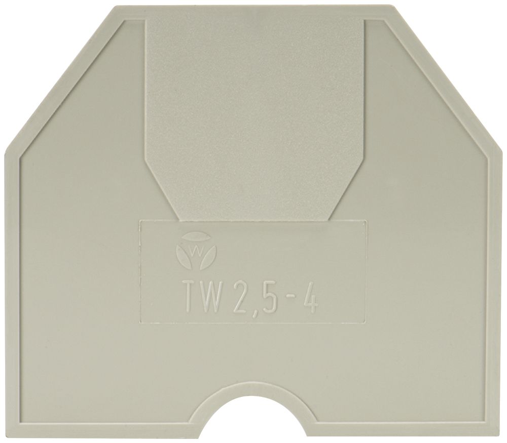 Trennwand Wieland für 4mm² grau