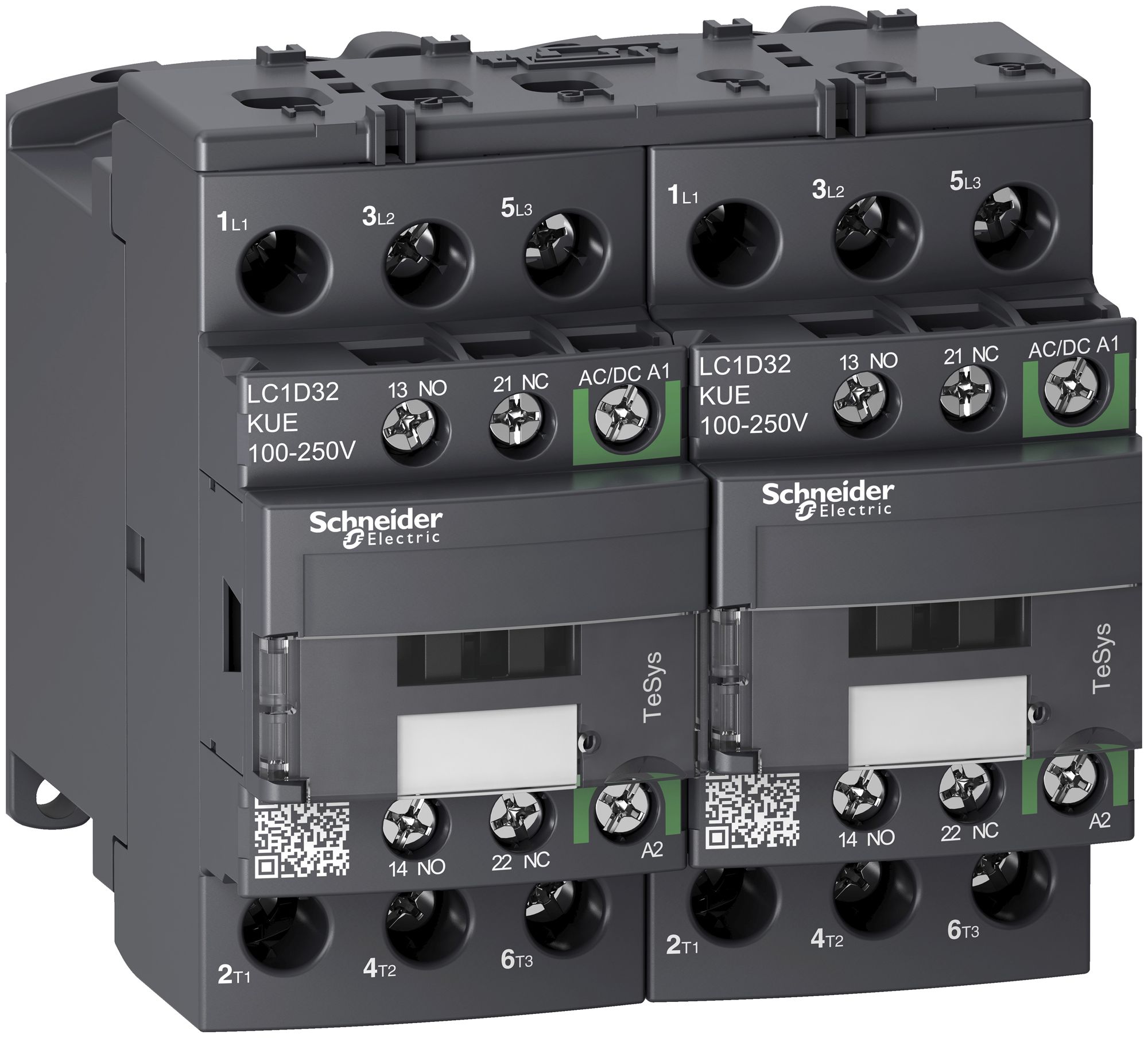 Wendeschütz Schneider Electric TeSys D 3L AC3 440V 32A 100…250VAC/DC