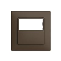 Frontset EDIZIOdue F für Bewegungsmelder pirios 180 R eco plus, coffee