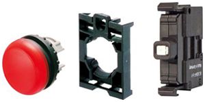 Avvisatore luminoso Eaton RMQ-Titan M22-L-R-LED 12…30VUC rosso IP67/IP69K