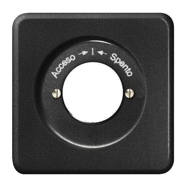 Kit frontal Accesso-I-Spento pour cont.rot.imp.à clé noir