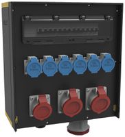 Stromverteiler EVGMB 6520-23/63A 1×63A 2×32A 1×16A 6×T23 IP44