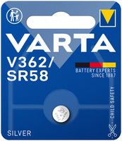 Knopfzelle Silberoxyd VARTA V362, 1.55V Blister à 1 Stück