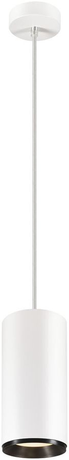LED-Pendelleuchte SLV NUMINOS PD DALI XL 36W 3530lm 3000K 24° weiss/schwarz