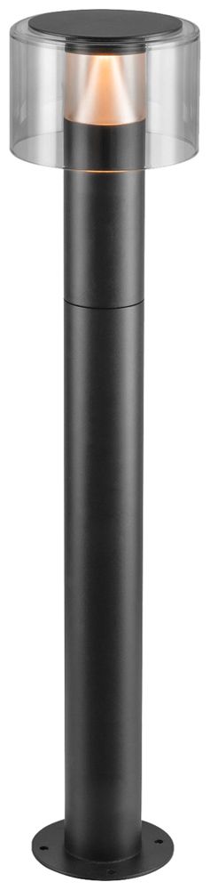 LED-Pollerleuchte SLV TAHA 10W 450lm 2200…2700K IP65 Ø150×702mm schwarz