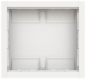 Leergehäuse ComfortLine 3-reihig 72TE 615×564×125mm