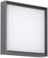 LED-Wandleuchte DOTLUX WALLsquare IP65 235×235×65mm 14W 3000K