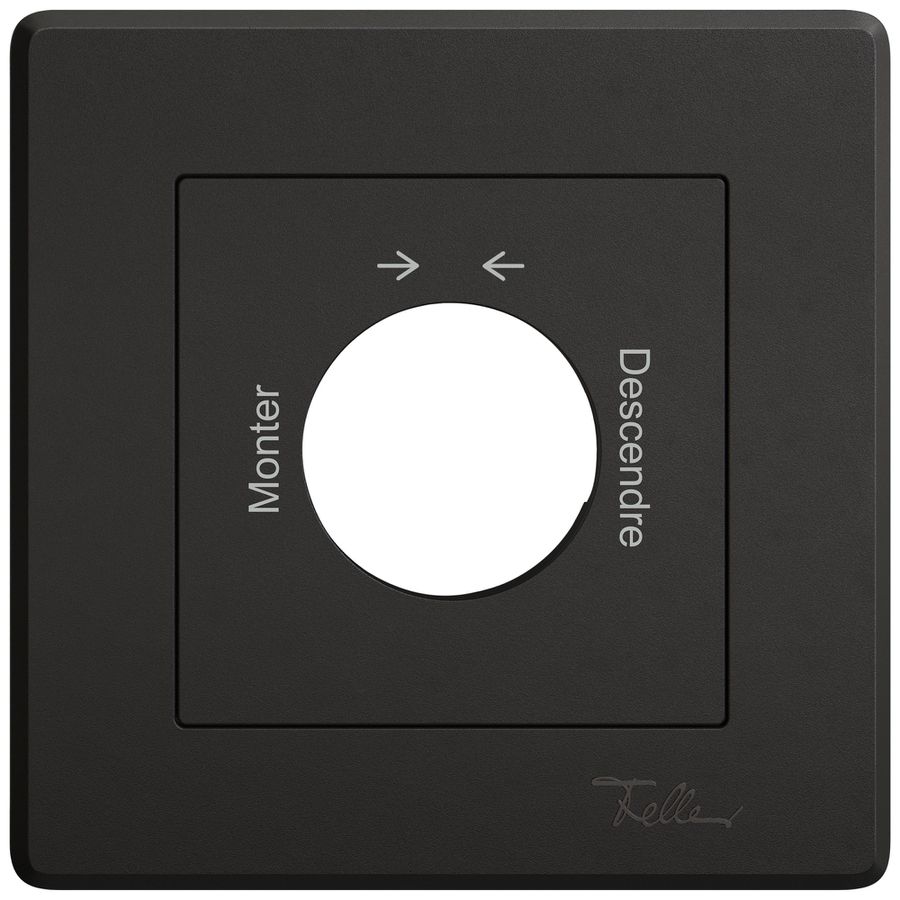 UP-Montageset EDIZIO.liv SNAPFIX® f.Schwenktaster m.Schloss Mont.→ ← Desc.sz