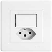 UP-Kombination EDIZIO.liv SNAPFIX® Schema 3+T13 mit Shutter ws