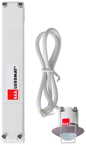 Détecteur de présence INC SWISSLUX PD9-M-DACO DALI-2 S argent