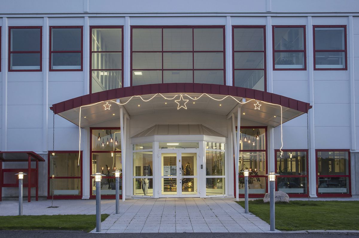 Lichtschlauch 'Stern' NEON System 24 Extra, 280×320mm, 0.98W/Stk., warmweiss