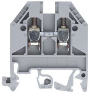 Borne de passage joignable WK 0.5…6mm² 32A 800V 2×vis 1 ét.rail TH35/G32 grc