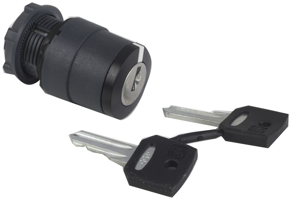 Drehgriff Schneider Electric links/rechts rastend mit Schlüssel