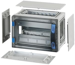 AP-Kleinverteiler Hensel mit PE/N Klemme 1-reihig