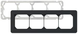 UP-Kopfzeile kallysto.trend 1×4 schwarz horizontal