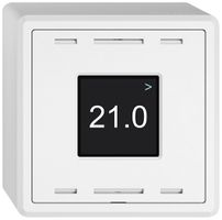 AP-Raumtemperatursensor EDIZIO.liv Wiser SNAPFIX® 230V 5…30°C weiss