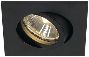 Plafonnier INC SLV NEW TRIA 68 SQUARE DL GU10 50W 68mmØINC noir